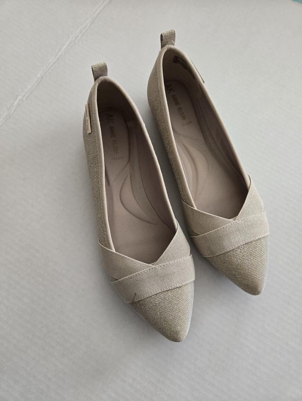 Anne Klein Shimmer Flats